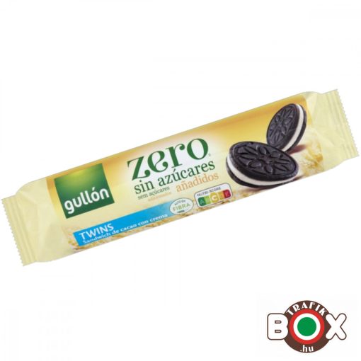 Gullon kakaós keksz krém töltelékkel hozzáadott cukor nélkül (oreo) 147 g