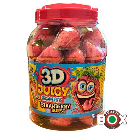 Johny Bee 3D Juicy Gummy Strawberry 18g