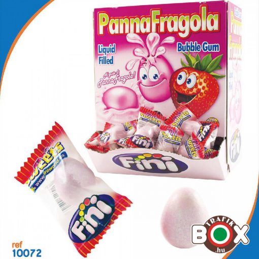 Fini rágó Panna Fragola (Eper Ízű) 200 db/doboz 10072