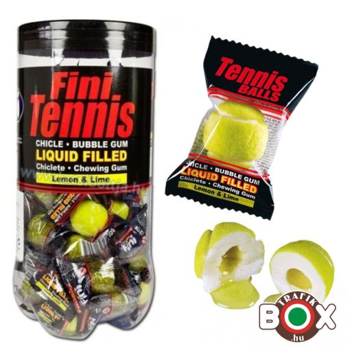 Fini rágó  MEGA Tennis Balls (Teniszlabda) 50 db/henger 