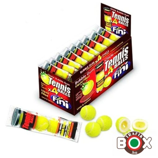 Fini Tennis Balls 4db-os rágógumi 10286