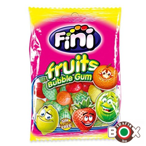 Fini Fruit Salad BUBBLE GUM 75g