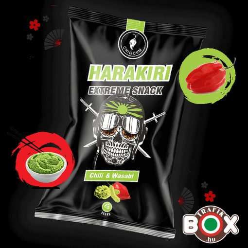 Chilicum Harakiri chili és wasabi ízű chips 50g