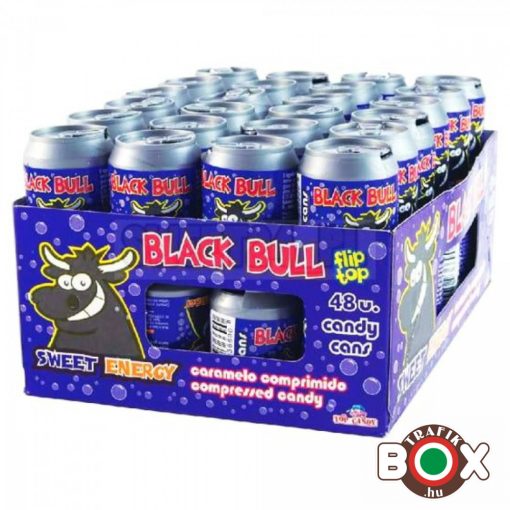 Top Candy BLACK BULL cukorka 10 g, 48 db / kínáló