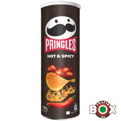 PRINGLES Hot&Spicy csípős chips 165g