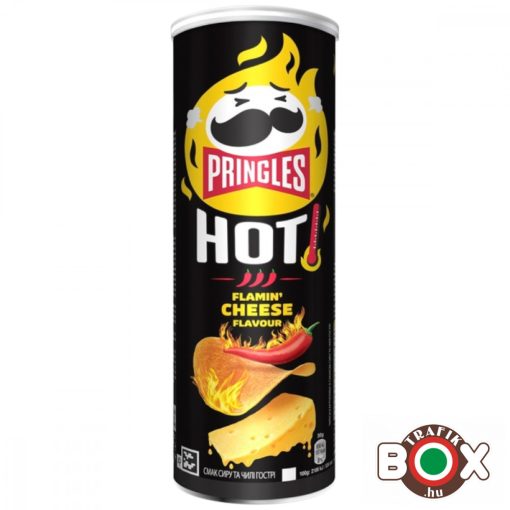 PRINGLES HOT Flamin Cheese chips 160g