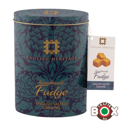 Gardiners English Heritage Sós-Karamellás Fudge fémdobozban 250gr