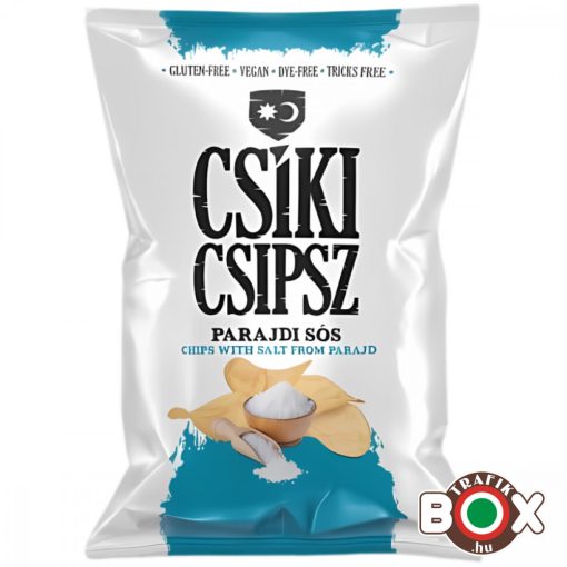 Csíki Csipsz 50g Parajdi sós