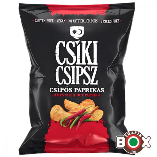 Csíki Csipsz Prémium 50g csípős paprikás