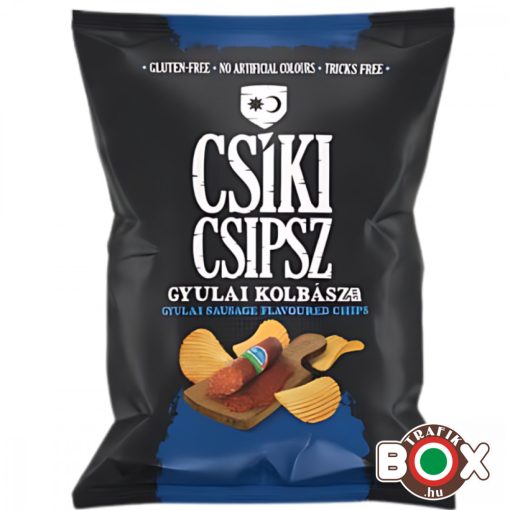 Csíki Csipsz Prémium 50g Gyulai kolbászos