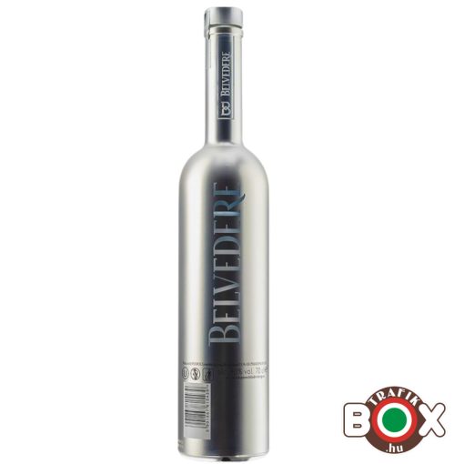 Belvedere vodka 0,7 L. 40% Chrome - Led világítással