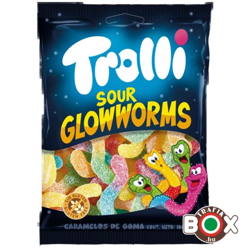  Trolli Glowworms Sour gumicukor 100g