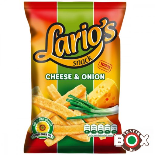 Larios snack sajt és hagyma ízű 30 g