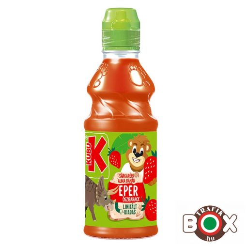 KUBU GO PET 32% banán-eper ital 0.3L (DRS)