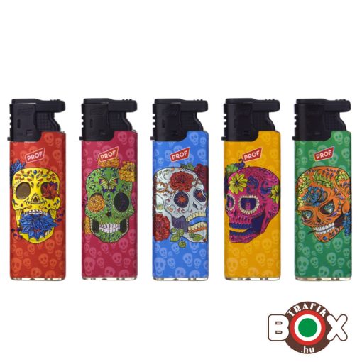 Öngyújtó Vihar PROF 3D Color Skull 40804768