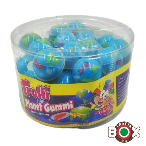 Trolli töltött földgömb gumicukor 18.8 g 40 db/henger