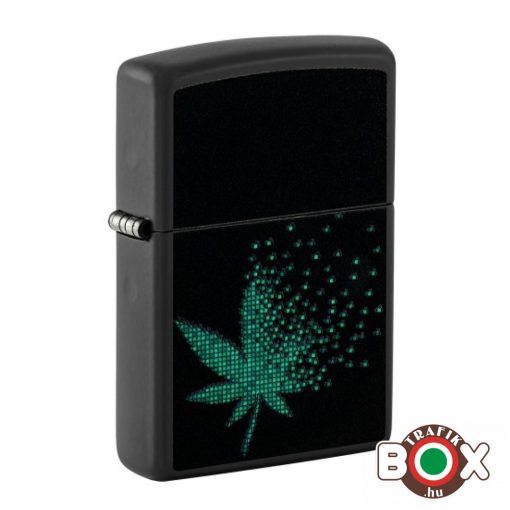 48677 Zippo Öngyújtó Pixel Cannabis Design