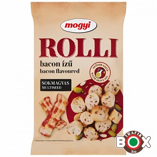 MOGYI Rolli bacon ízű sokmagvas kenyérkarika 65g