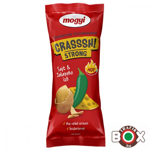 MOGYI Crasssh! STRONG földimogyoró tésztabundában sajt és jalapeno 60g