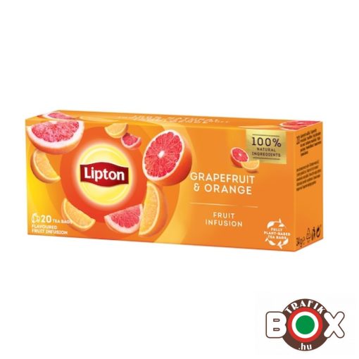 LIPTON Grapefruit - Narancs tea 20 filter 34g