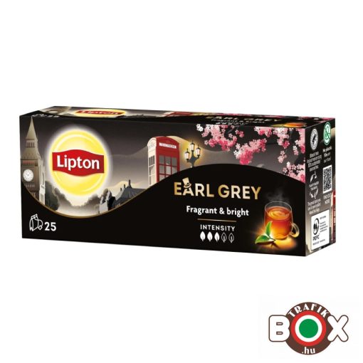 LIPTON Earl Grey Fragrant & Bright tea 25 filter 37,5g