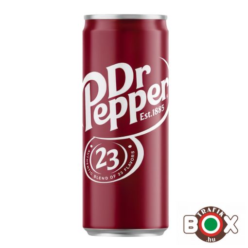 DR PEPPER Dobozos Üdítőital 0,33L (DRS)