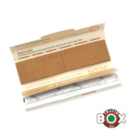 SLOOW ECO KS 32 CIGARETTAPAPÍR + TIP 40682047