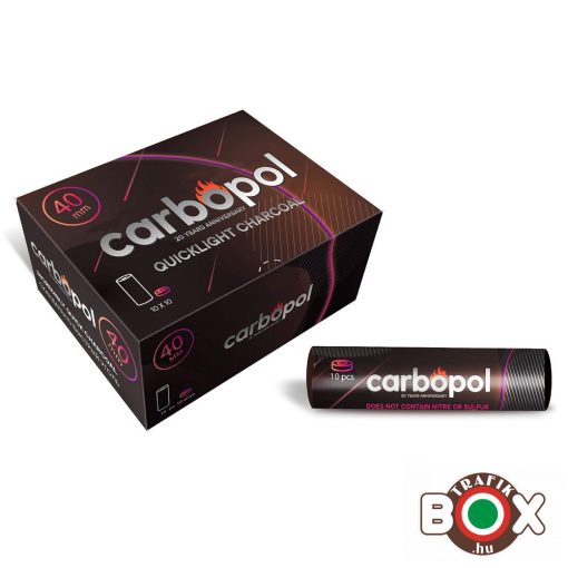 Vizipipaszén Carbopol 40 (C40)10db-os