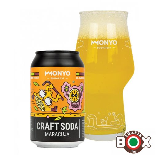 MONYO Craft Soda Maracuja 0.33L