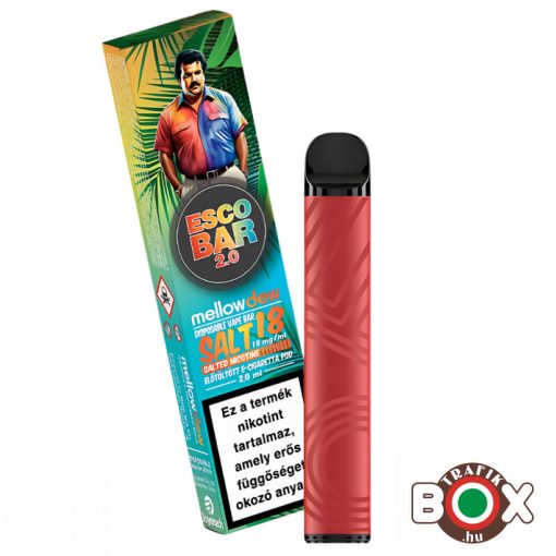 escoBAR 2.0 előtöltött POD - 600 slukk; 2,0ml



