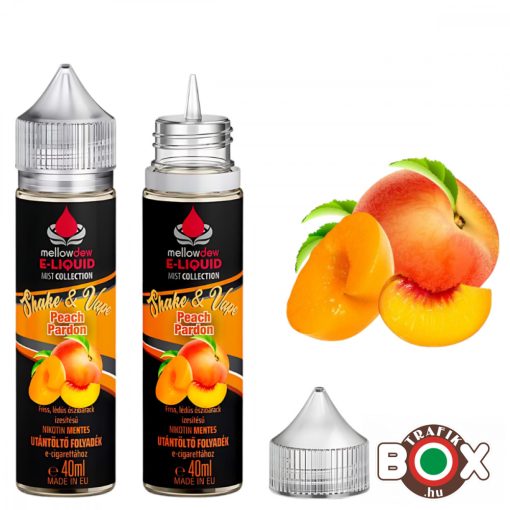 Mellow Dew 40 ml MIST e-liquid 00mg - PEACH PARDON


