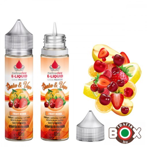 Mellow Dew 40 ml Premium e-liquid 00mg - FRUIT BOMB


