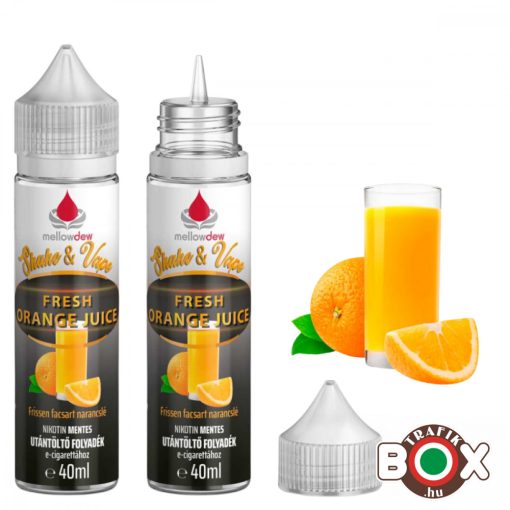 Mellow Dew 40 ml VG70 e-liquid 00mg - FRESH ORANGE JUICE


