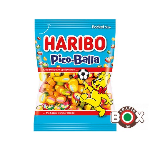 HARIBO Pico Balla gyümölcsízű gumicukorka 85 g