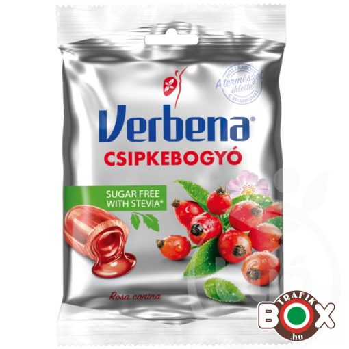 Verbena Cukor Csipkebogyó SUGAR FREE 60g 