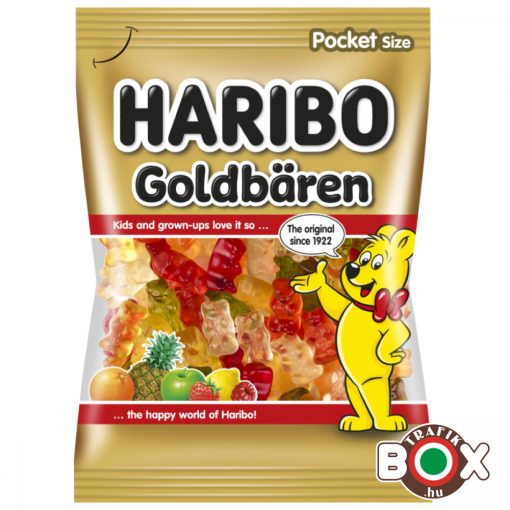 HARIBO Goldbaren Gumicukor Vegyes gyümölcs ízű 100 g