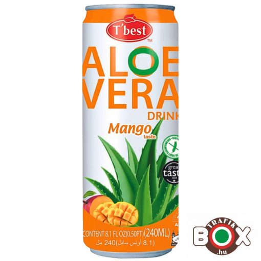 ALOE VERA rost. gyüm.ital mangó ízű 240 ml (DRS) (30db/#) 31027