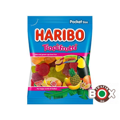 HARIBO Tropifrutti Gumicukor Trópusi gyümölcs ízű 100 g