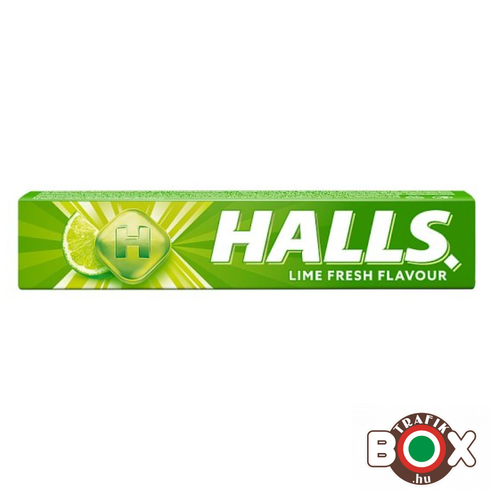 HALLS LIME FRESH 33 5G Trafikbox Hu