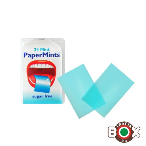 Papermints 24 Lehelet frissítő, Cukormentes Lapocska 909849